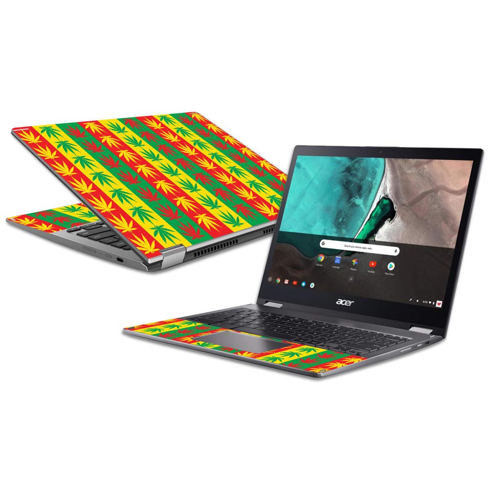 MightySkins Vinyl Skin For Acer Chromebook Spin 13 (2018) - Monkey Design | Protective Decal Wrap | Easy To Apply & Remove | Made In USA - View #8