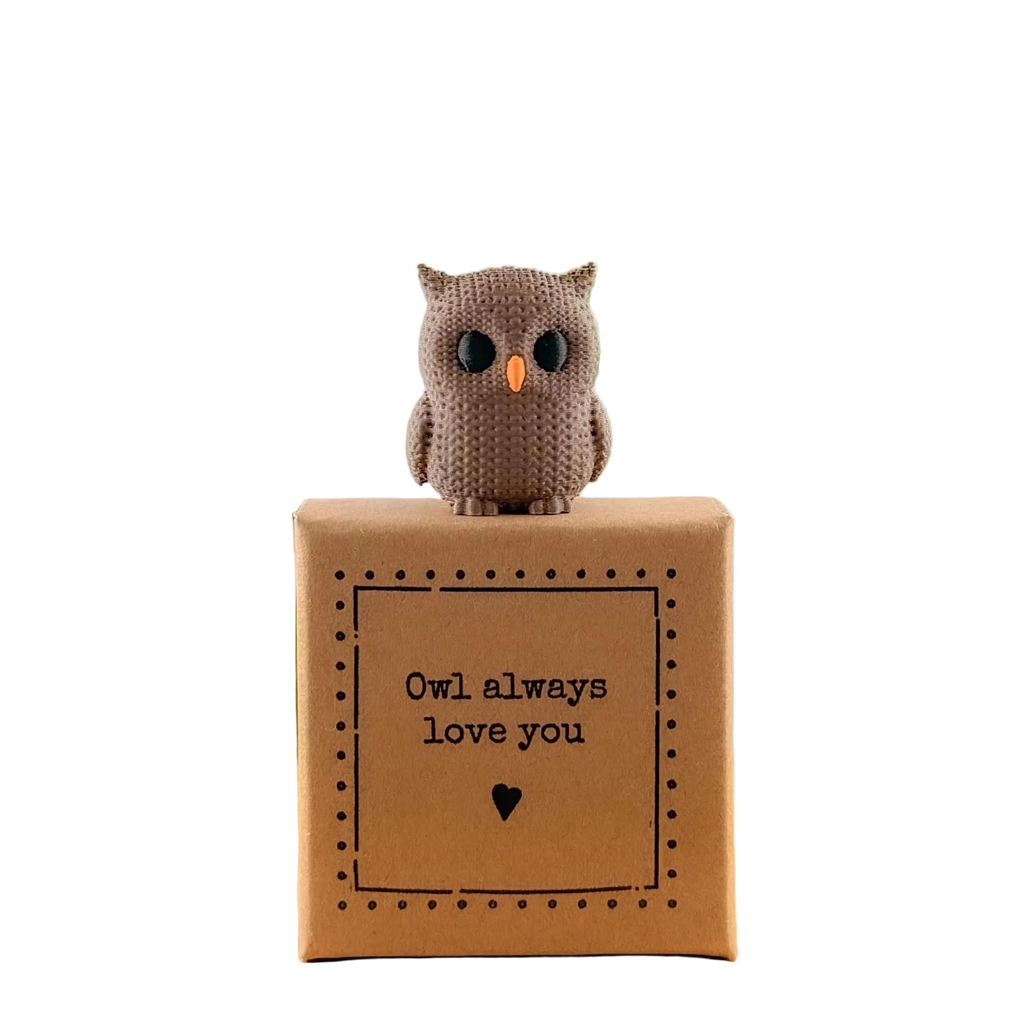 Image Industry Owl Always Love You – Tiny Little Gifts Owl Keepsake – Sentimental Token in Small Gift Box – Cute Present for Loved One