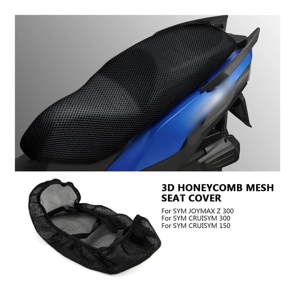 Coprisella per moto sportiva Coprisedile Per Cuscino Di Protezione Per Moto Per CRUISYM 300 150 JOYMAX Z Accessori Per Coprisedili In Tessuto Nylon