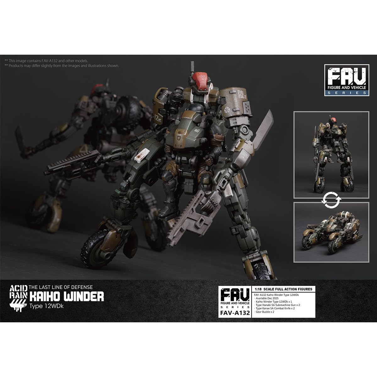 Amazon | HiPlay TOY ALLIANCE 1/18 ACID RAIN 海堡ワインダータイプ