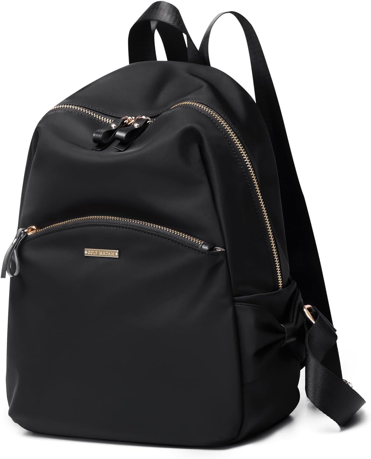 GOLF SUPAGS Stylish Laptop Backpack Purse for Women Girls Casual Travel Daypack Mini Backpack Handbag Nylon Bookbag