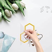 Vista 3 de GORGECRAFT 4 calcomanías estáticas de abeja para ventana, anti colisión, película de vinilo no adhesiva, decoración del hogar, calcomanías