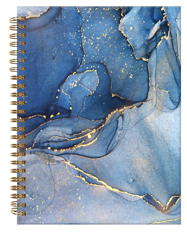Cahier à spirale rigide anti-bavure pour écriture sans taches