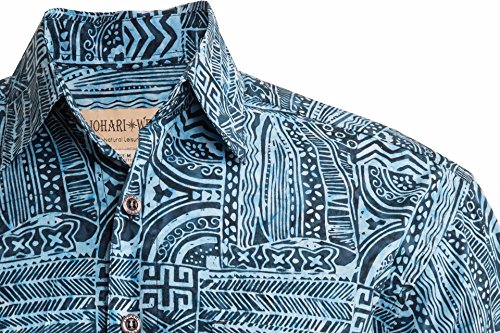 Botany Bay Tropical Hawaiian Batik Shirt2