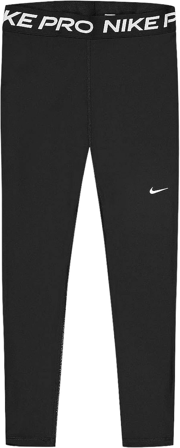 Nike Pro Women's Dri-fit 7/8 Length Leggings, Black/White, XXL