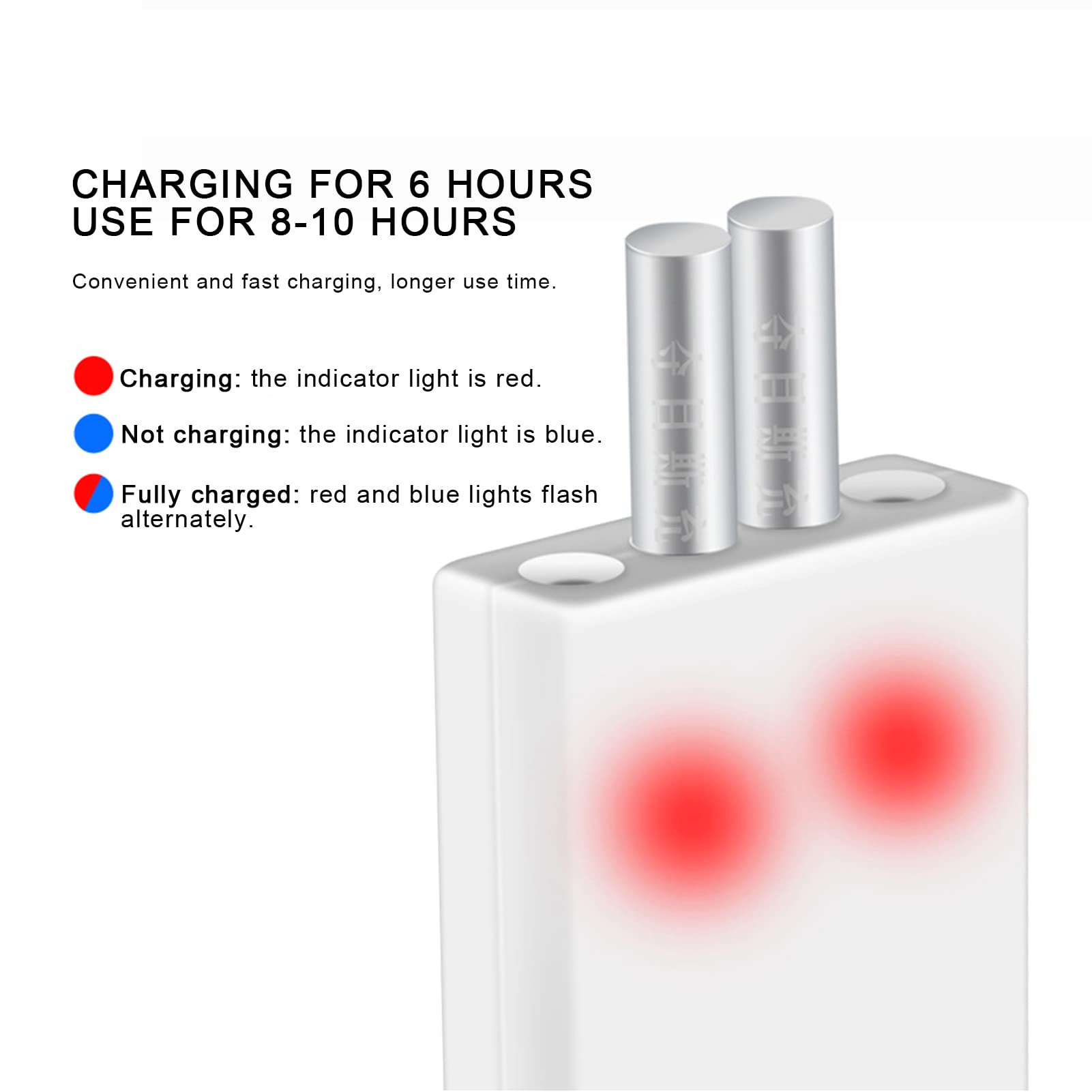 Batteria E Caricatore Per Galleggiante Da Pesca CR425 - Ricaricabile, 3V, Per Pesca Notturna, Incluso USB - Foto 6