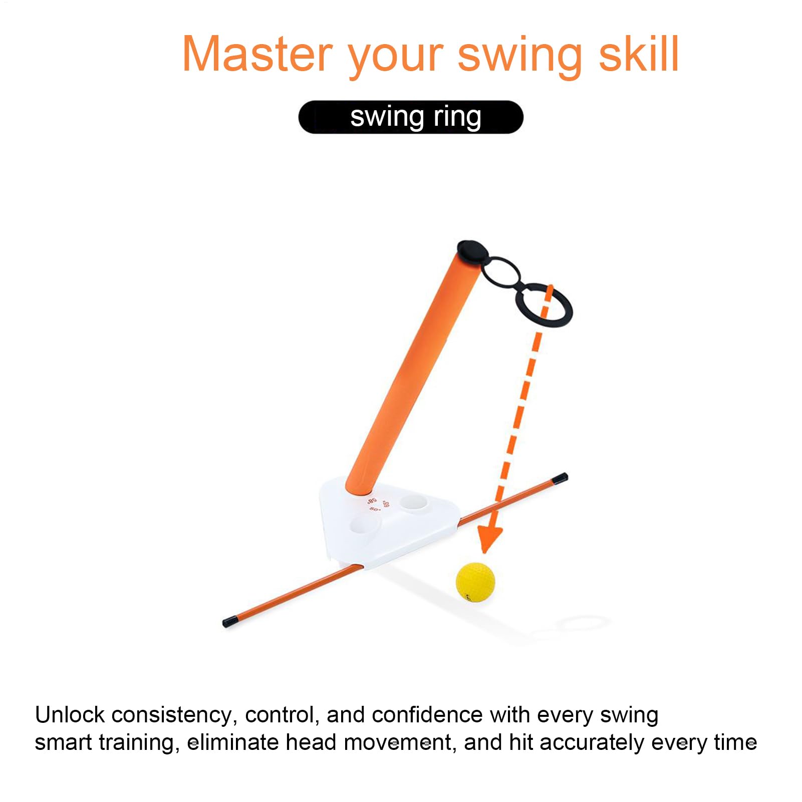 Varillas de Alineación para Golf Ayuda de Entrenamiento para Swing
