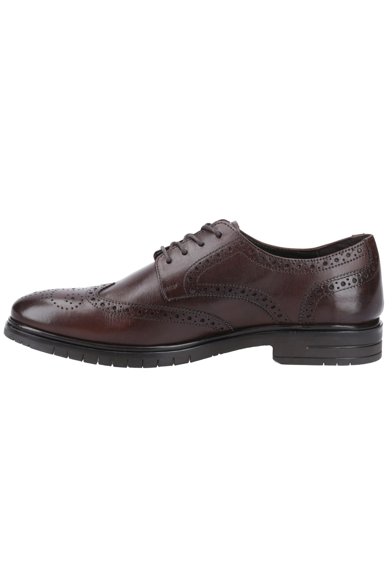 Hush Puppies Male Santiago Lace Shoes, Brown, 9