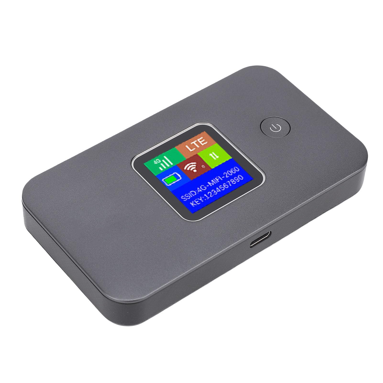 4G WiFi Portatile, Router Wireless con Batteria da 3000 MAh, Supporta 8-10 Utenti, per Casa, Lavoro, Viaggio, Copertura Extender WiFi