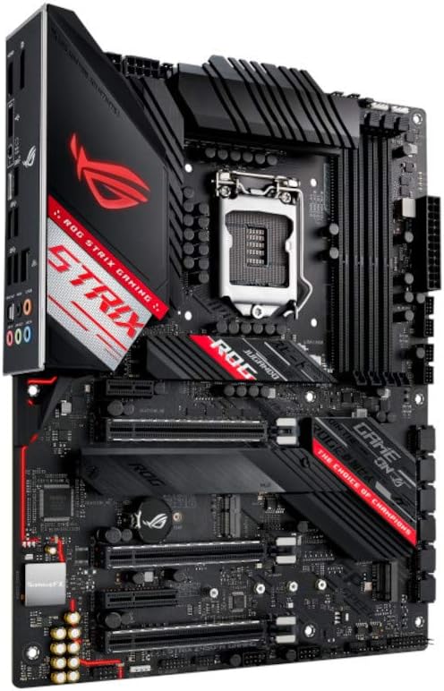 ASUS ROG Strix Z490-H Gaming Z490 LGA 1200 (Intel 10th Gen) ATX Gaming Motherboard (12+2 Power Stages,DDR4 4600, Intel 2.5 Gb Ethernet, USB 3.2 Gen 2, Aura Sync)
