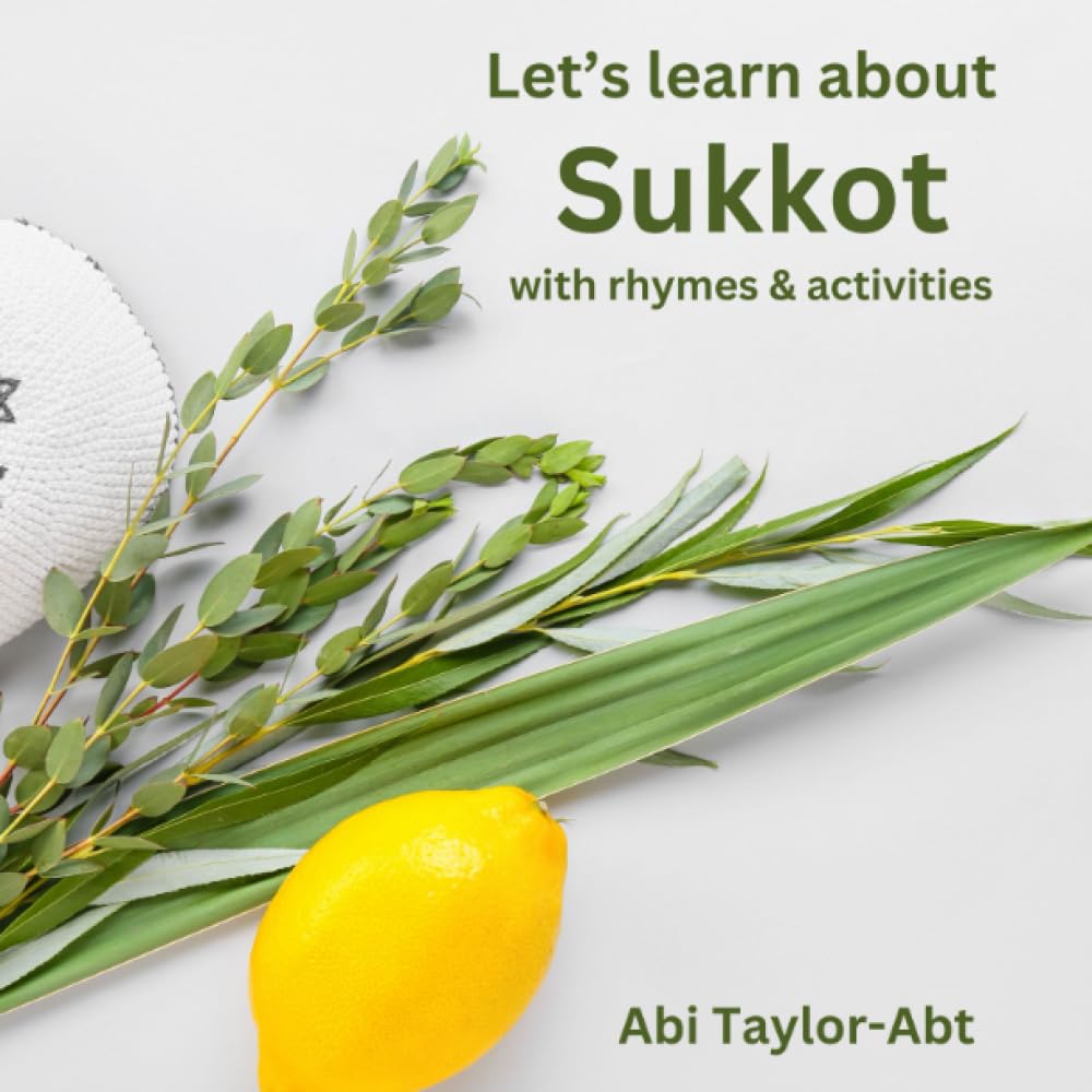 Let's Learn About Sukkot: A Rhyming Activity Book For Young Children (Just do Jewish)