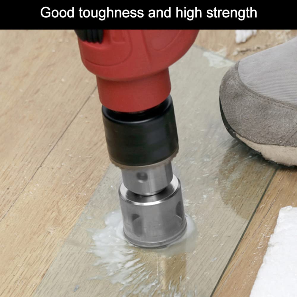 Juego de brocas con revestimiento de diamante de 30 piezas, brocas de sierra de cerámica de vidrio de mármol para azulejos para herramientas eléctricas, broca de perforación de mármol de 6 mm-50 mm,