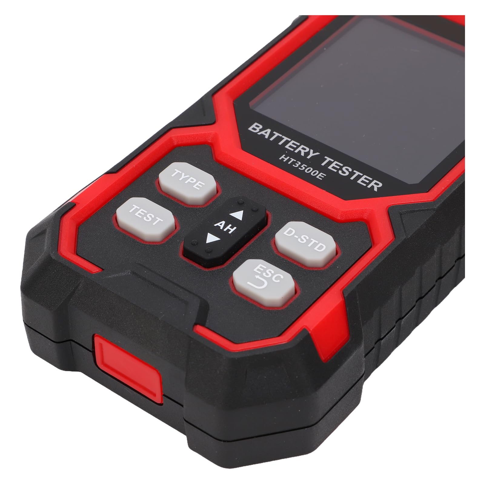 Fafeicy Tester Akumulatora Samochodowego 12 V 24 V Tester Obciążenia Samochodowego Kolorowy Wyświetlacz LCD do Pojazdu Ciężarowego RV Łódź CCA SOC Stan Akumulatora Testowanie Rezy (HT3500E Wersja