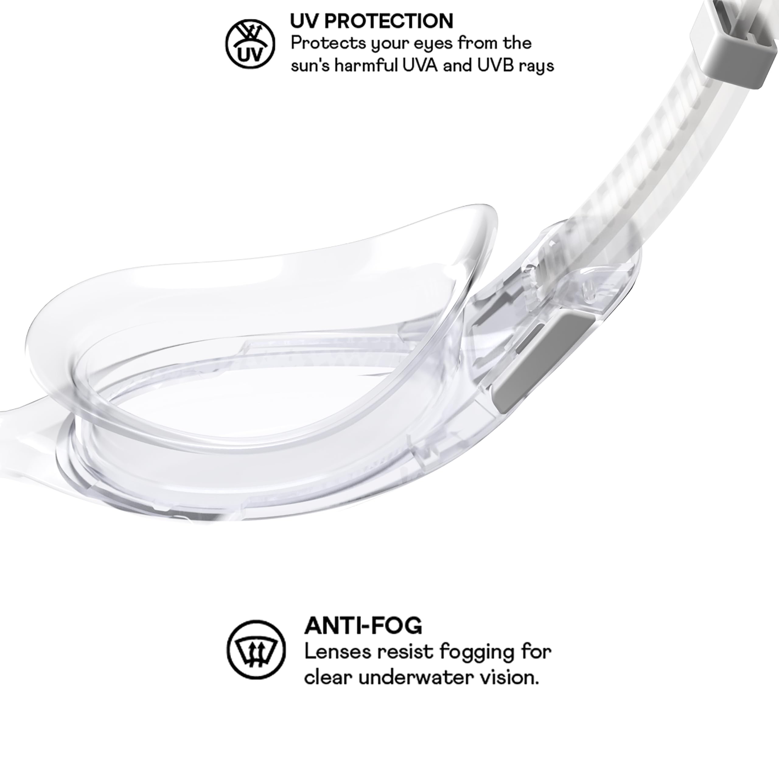 Speedo Hydrosity 2.0 Swim Goggles Occhialini da nuoto Unisex - Adulto (Pacco da 1)