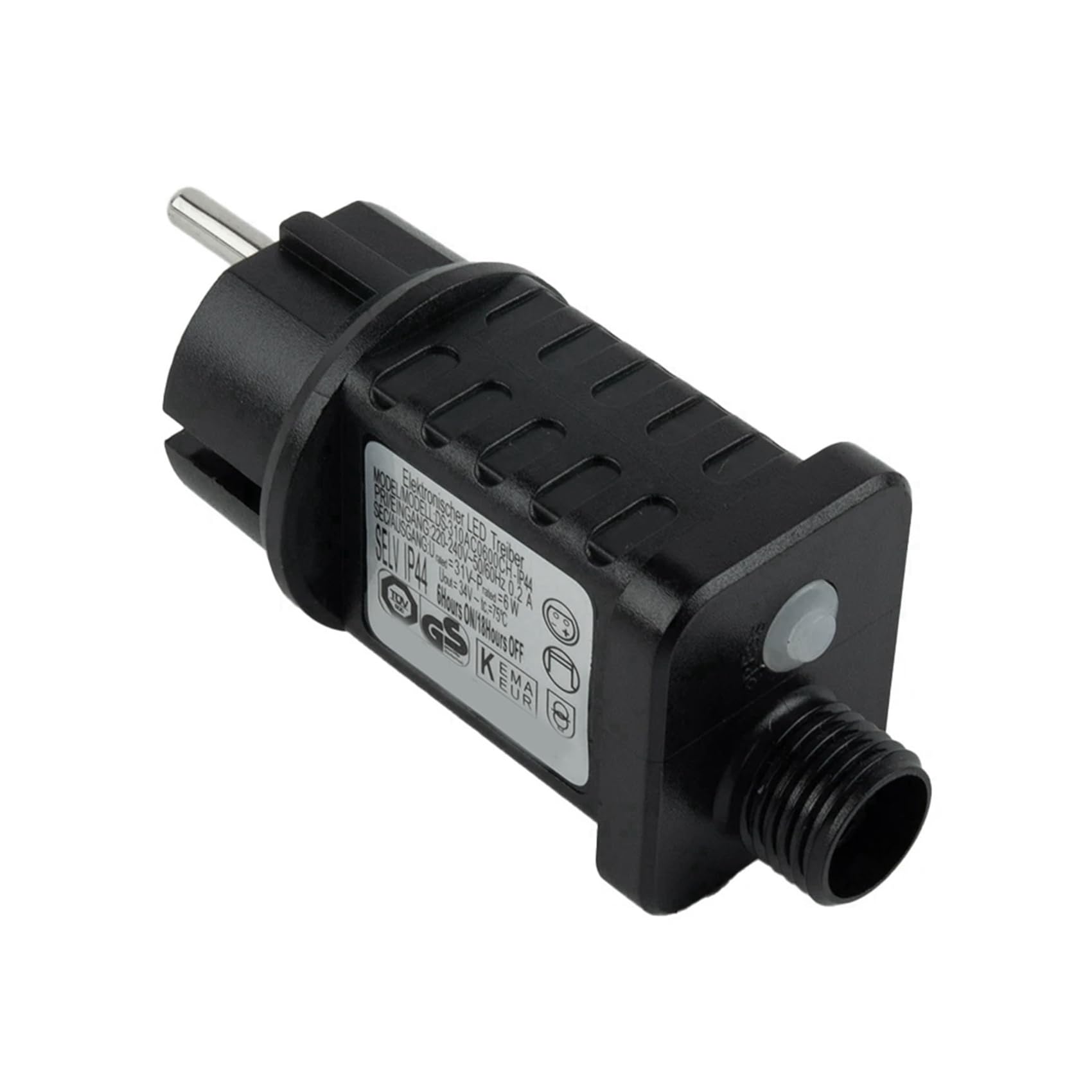 3X Adattatore di Alimentazione 31V 6W 193MA Corrente di Uscita 100V-240V Adattatore Elettronico Impermeabile Adattatore di Alimentazione un Funzioni Spina UE