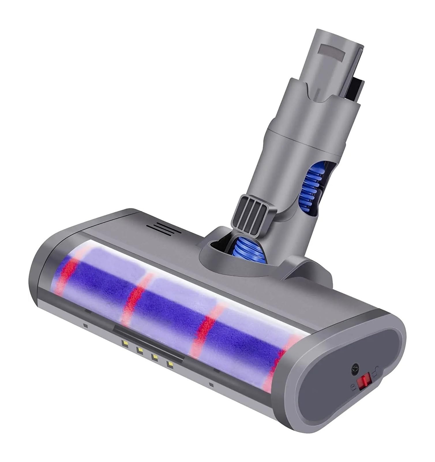 Herramienta Motorizada for Cabezal De Cepillo De Piso, Compatible Con Dyson, V6 DC58 DC59 DC61 DC62, Accesorios for Cepillo De Piso Con Cabezal De Rodillo Barredor Suave