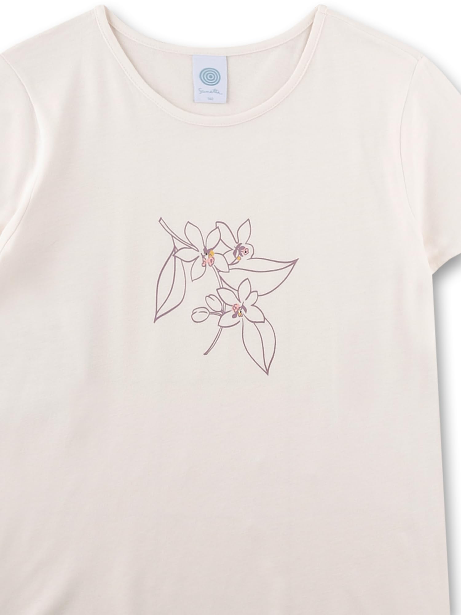Sanetta 246096 Juego de Pijama, Beige, 128 para Niñas