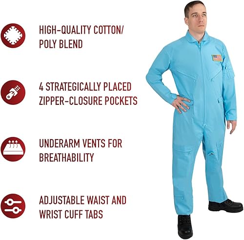 Miniatura 3 de Rothco Flightsuit Mono de piloto para hombre Mono de cosplay