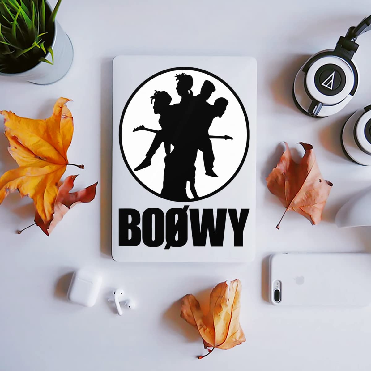 Amazon.co.jp: クリスタルステッカー ボウイ Boowy Boøwy