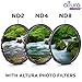 52MM Altura Photo UV CPL ND4 Lens Filters Kit and Altura Photo ND Neutral Density Filter Set. Photography Accessories Bundle for Nikon and Canon Lenses with a 52MM Filter Size
