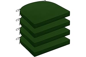 Outdoor Chair Cushions for Patio Furniture, Forest Green