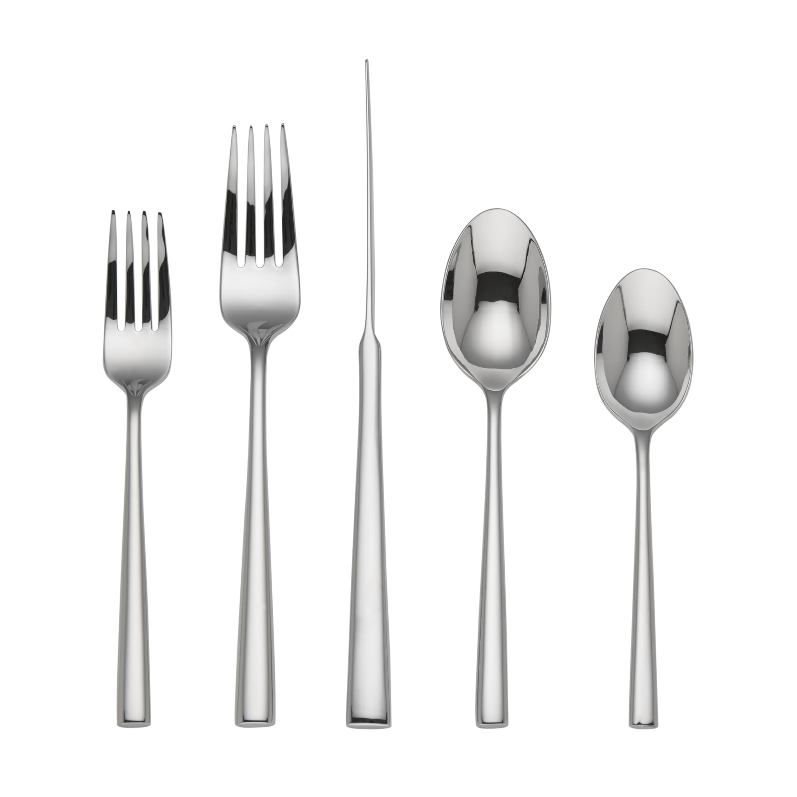 Malmo 5-Piece Flatware Set, 0.9 LB, Stainless Steel