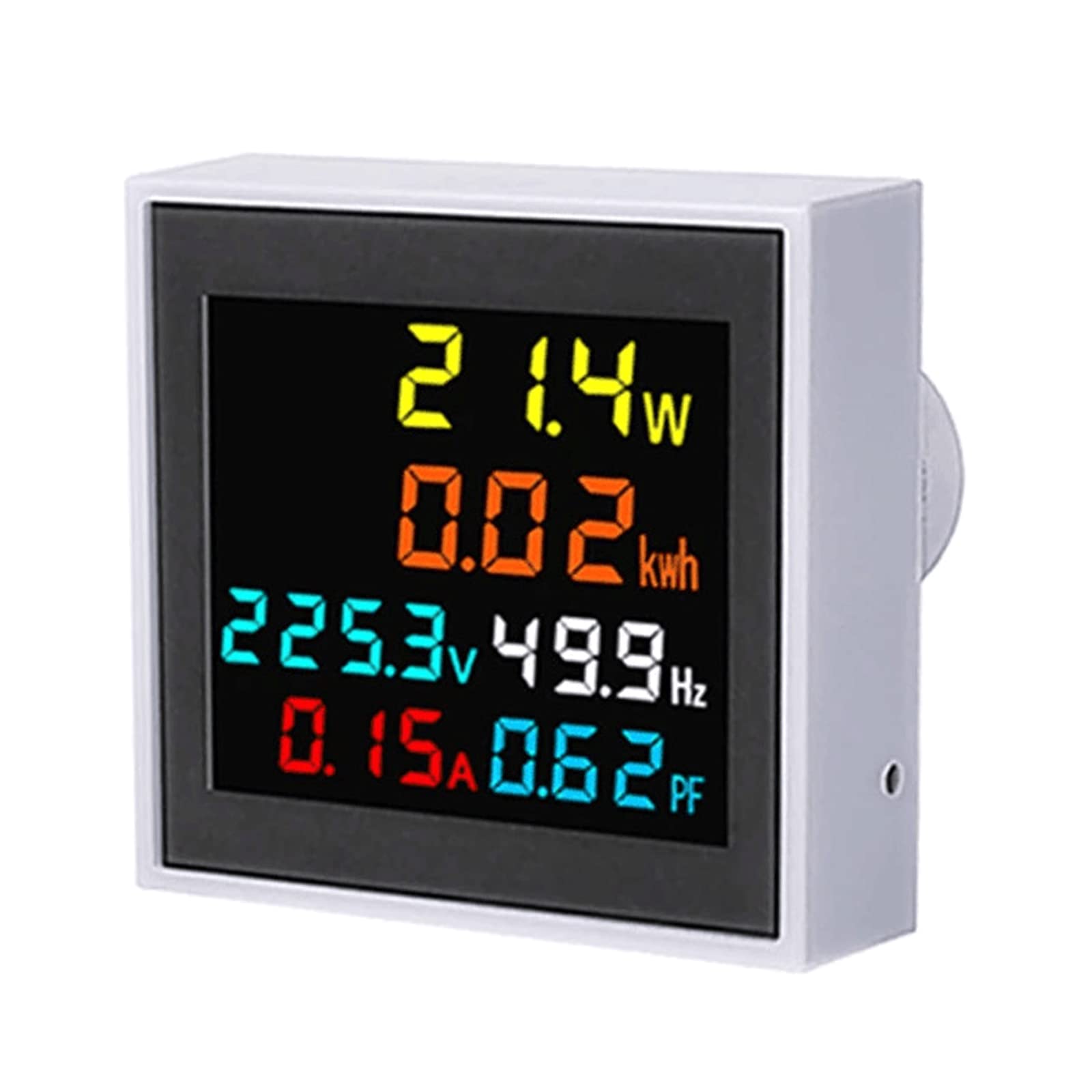 Tsophreniq 450V Digital Electricity-Meter Energy Single Phase Ammeter Voltmeter Power Consumption Usage Tester Usage Monitors