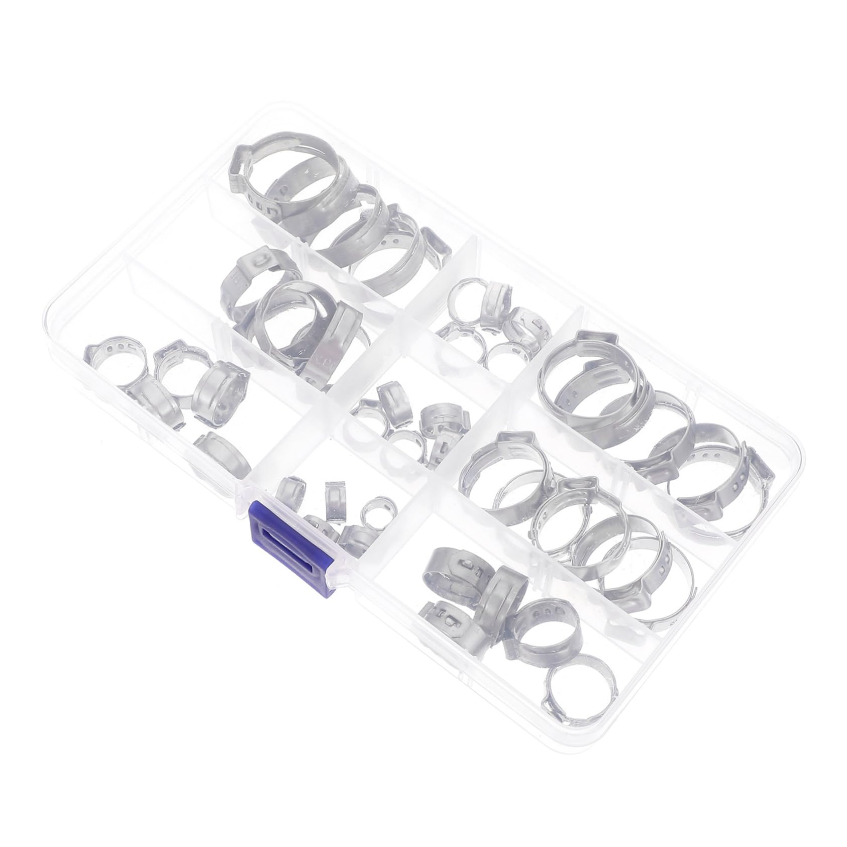 PRETYZOOM Professional Strength Single Ear Hose Clamp 45 Pack Universal Fit Easy Applicati