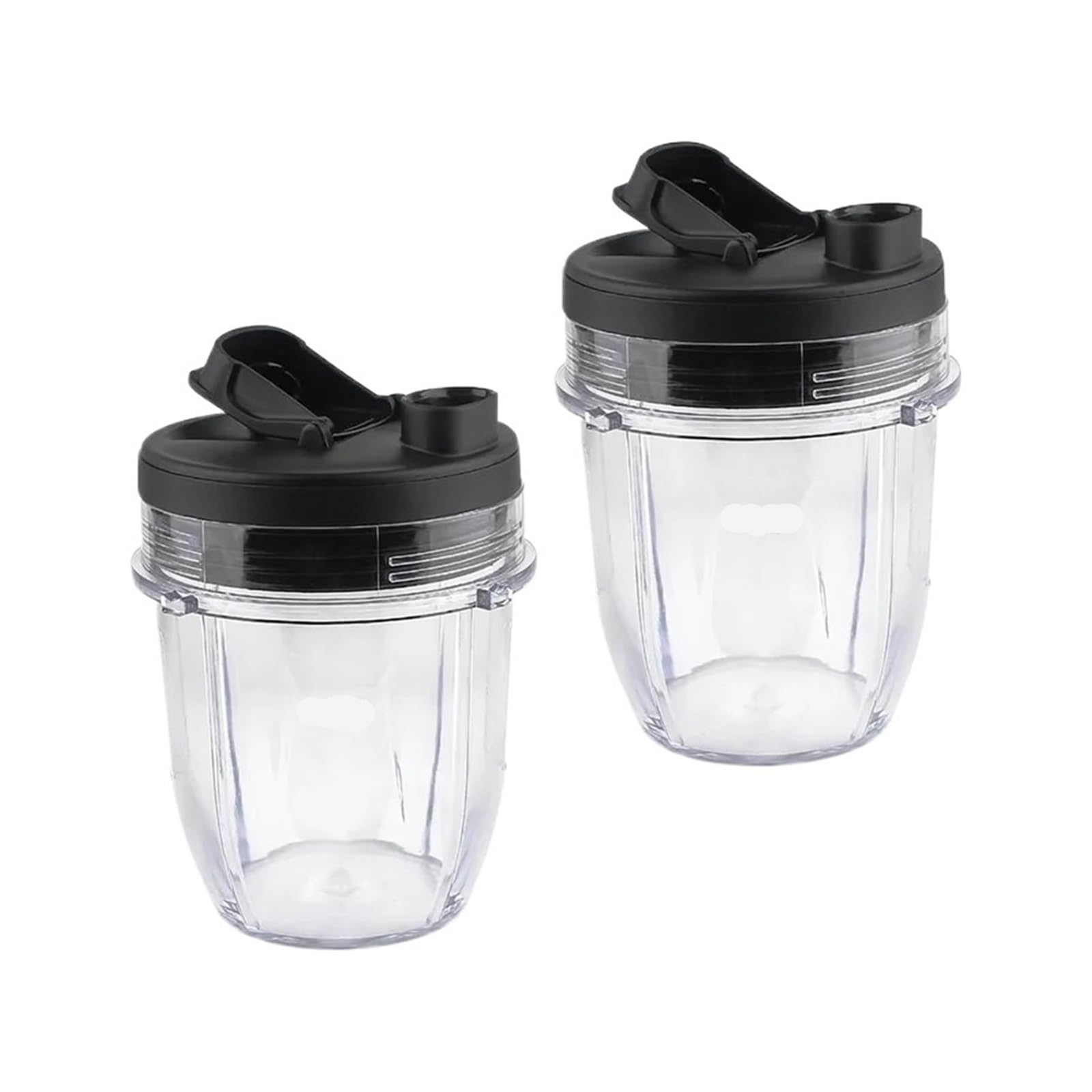 Vasos de repuesto de 12 oz para licuadora con tapas herméticas en pack de 2 unidades