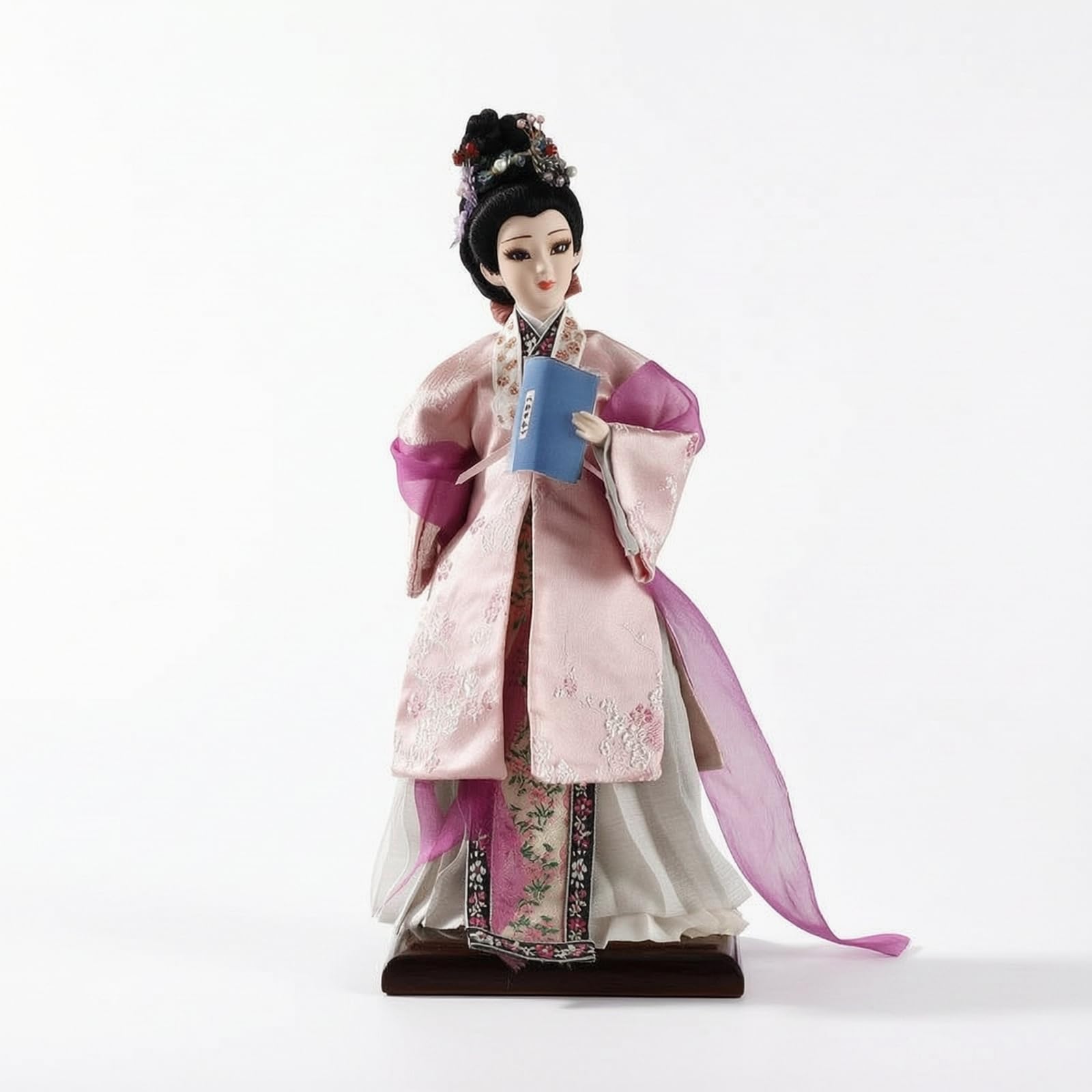 Figura Drama China corativo Estatuilla, Muñeca De Porcelana China Antigua - Cuatro Bellezas Talentosas Li Qingzhao