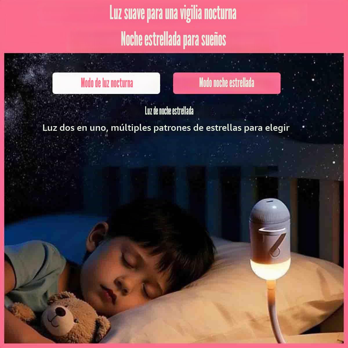 Proyector De Galaxia 2 En 1 Luz Nocturna,Recargable Usb Proyector De Galaxias Y Estrellas,áMpara Led Espacial Ajustable De 360°,Fiestas Y Techo Del Coche,Dormitorio,DecoracióN De Techos (12pc slides)