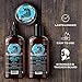 Bossman Essentials Beard Kit for Men, Set of 3 - Beard Oil Jelly, Fortifying Conditioner Cream, Beard Balm - Grooming Growth Care Accessories (Magic)