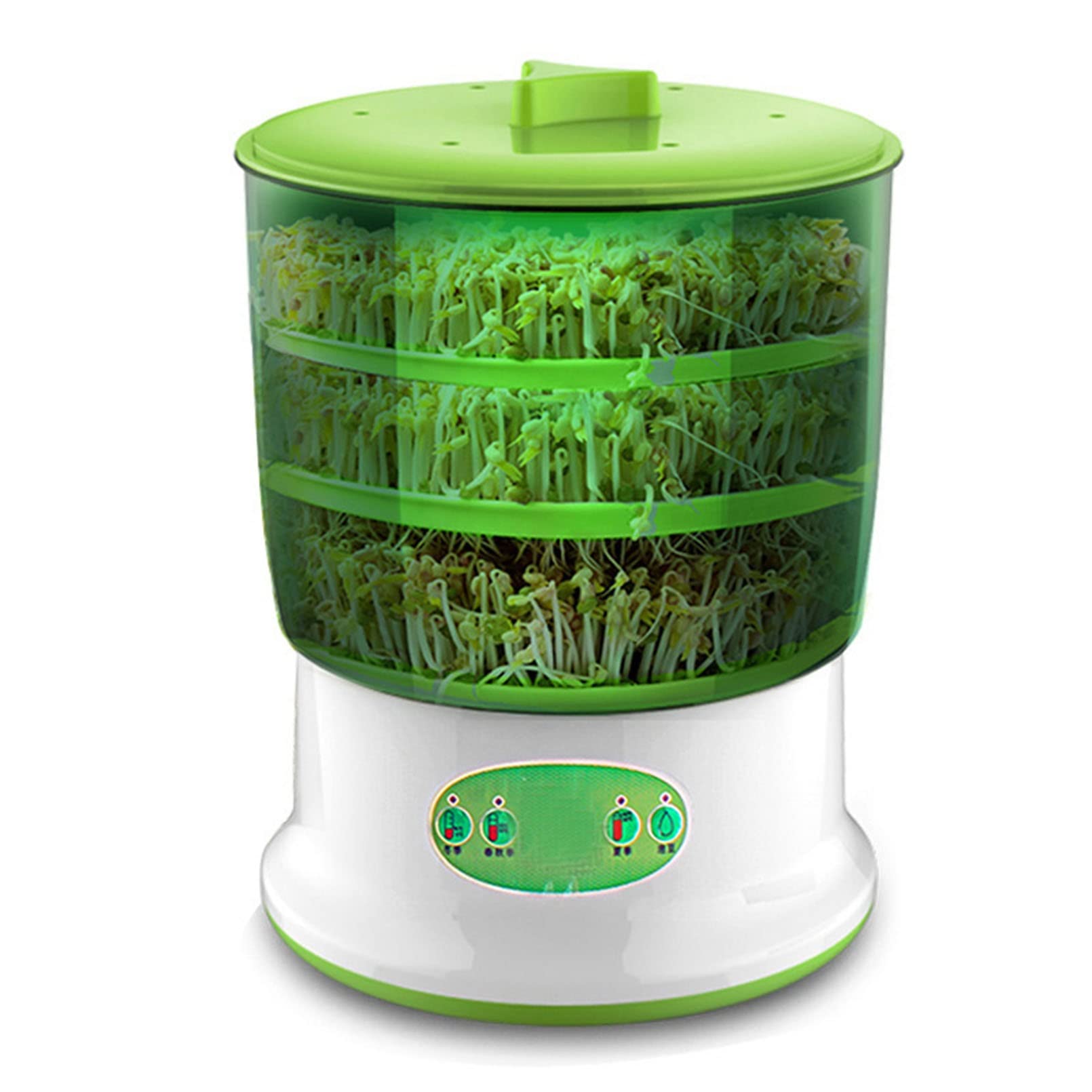 Buy Wzlight Intelligent Bean Sprouts Maker Thermostat Green Vegetable Growth Bucket Automatic