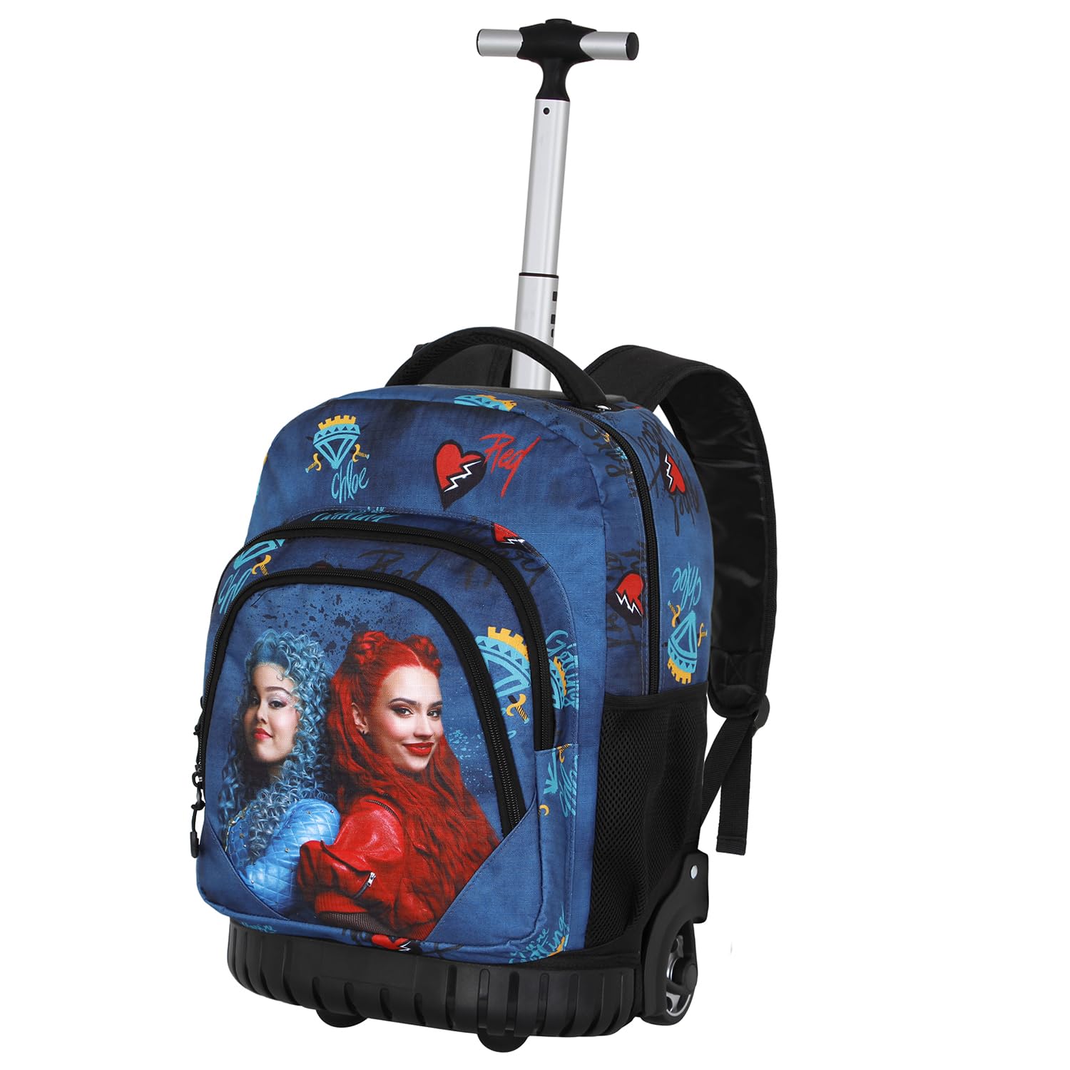 Descendants Wickedly-Fan GTS Trolley Backpack, Multicolour, 32 x 47 cm, Capacity 39 L