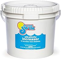 In The Swim Alkalinity Increaser 25 lb - 100% Sodium Bicarbonate Raises Pool Alkalinity, Balances pH for Crystal Clear Water