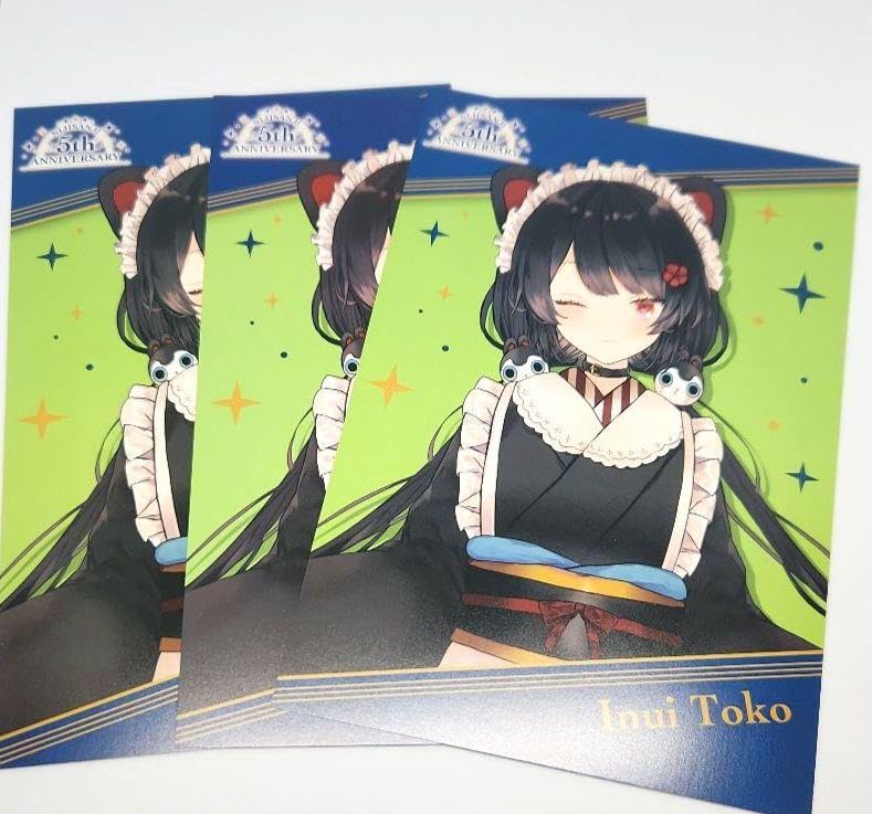 Amazon.co.jp: 戌亥とこ 5周年アニメイト特典ポストカード F : Office