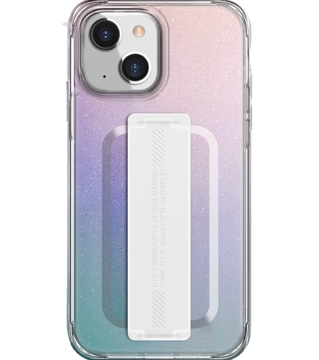 Viva MadridMedia Loope Tpu/Pc Clear Case With Extra Grip For Iphone 13 (6.1") - Ombre, -Ip13-Lopomb