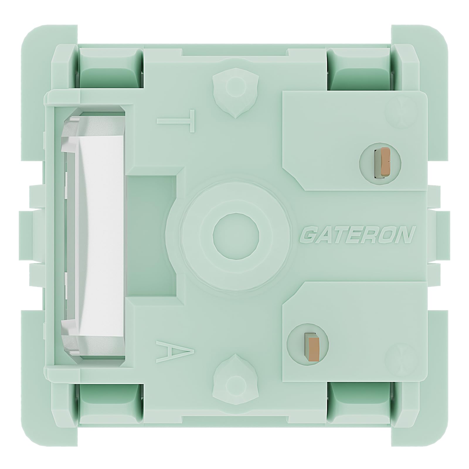 Snapklik.com : GATERON Coral Keyboard Switches,Full POM Pre-lubed 43gf ...