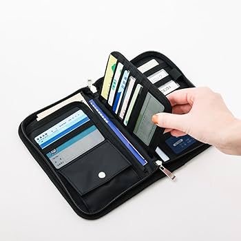 THE SCAPE OF GREEN 診察券の整理収納に! メッシュポケットで中身が