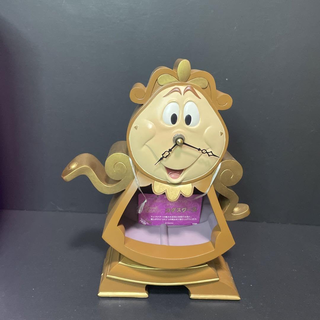 即日or翌日発送☆置き時計☆コグスワース☆美女と野獣☆魔法の  