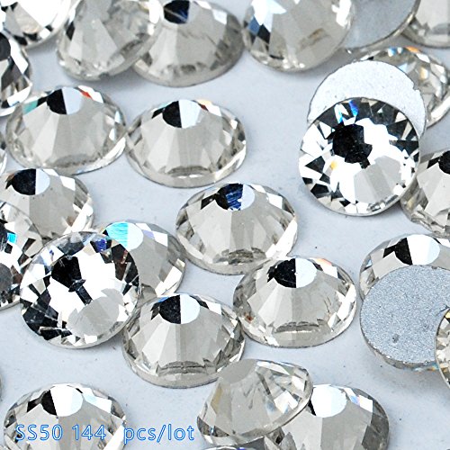 Trasparente non Hot Fix strass cabochon per nail