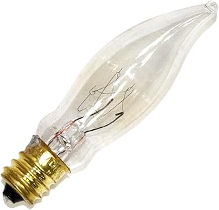 Halco Lighting Technologies CFTC7.5 PAR30FL11L/940/WH/LED 2005 7.5W Flame CL Cand 130V Incandescent Light Bulb
