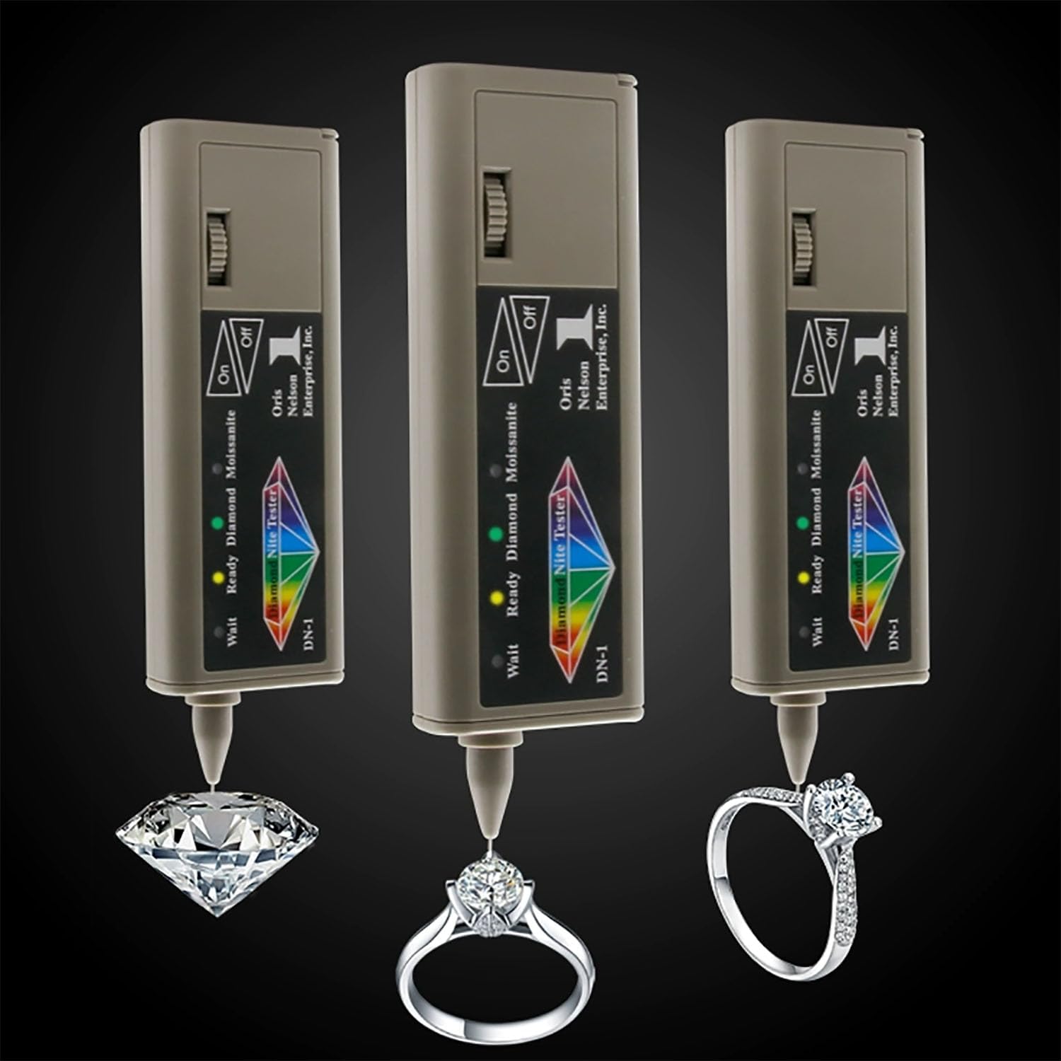 JOSBY 1 pcs Diamond and Moissanite Tester, High Accuracy