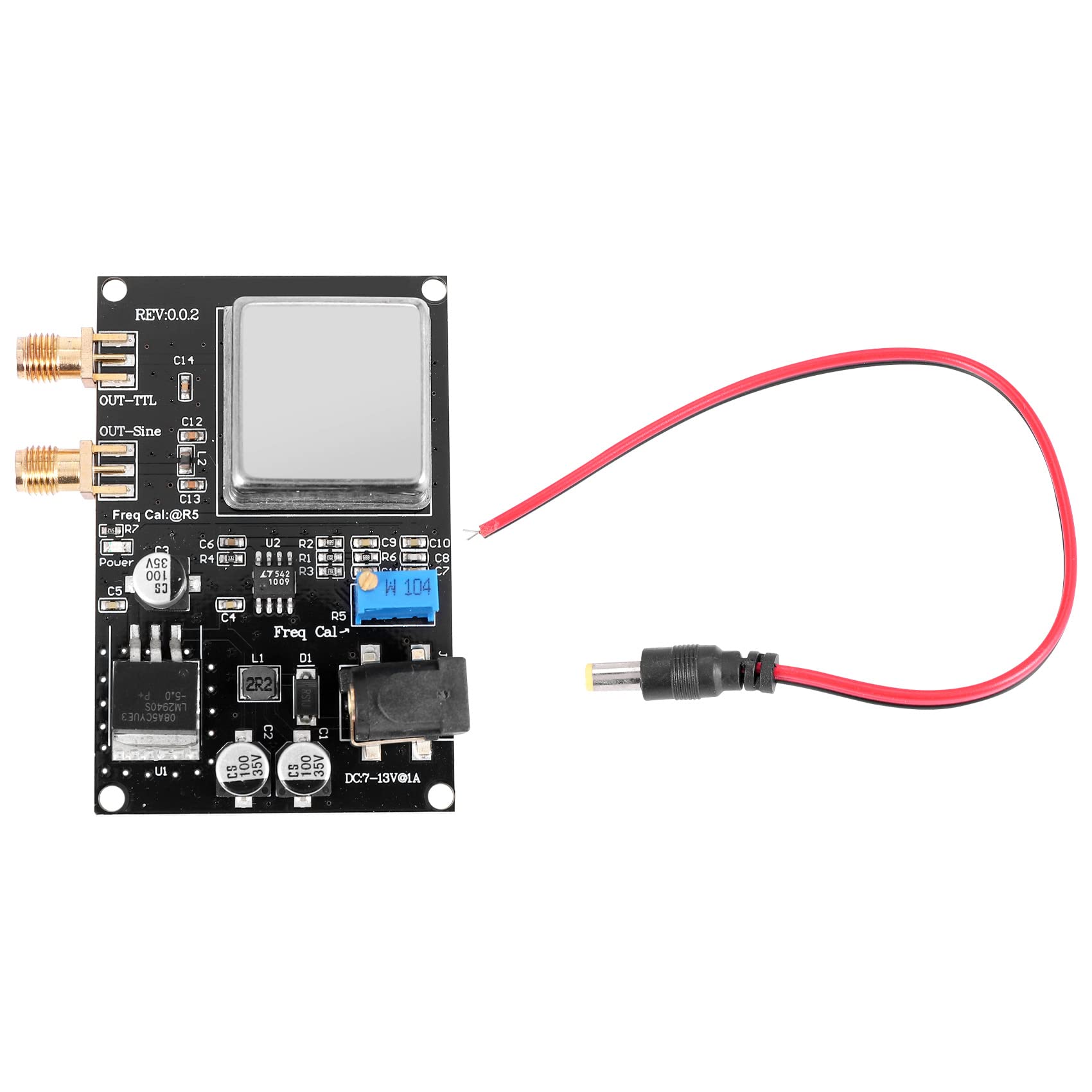 Nagoyuki OCXO-10MHz Modulo di Riferimento di Frequenza Sorgente di Riferimento di Frequenza Un Basso Rumore di Fase per Il Misuratore di Frequenza del Decodificatore del Suono