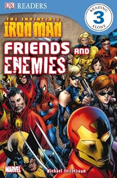 Hardcover DK Readers L3: The Invincible Iron Man: Friends and Enemies Book