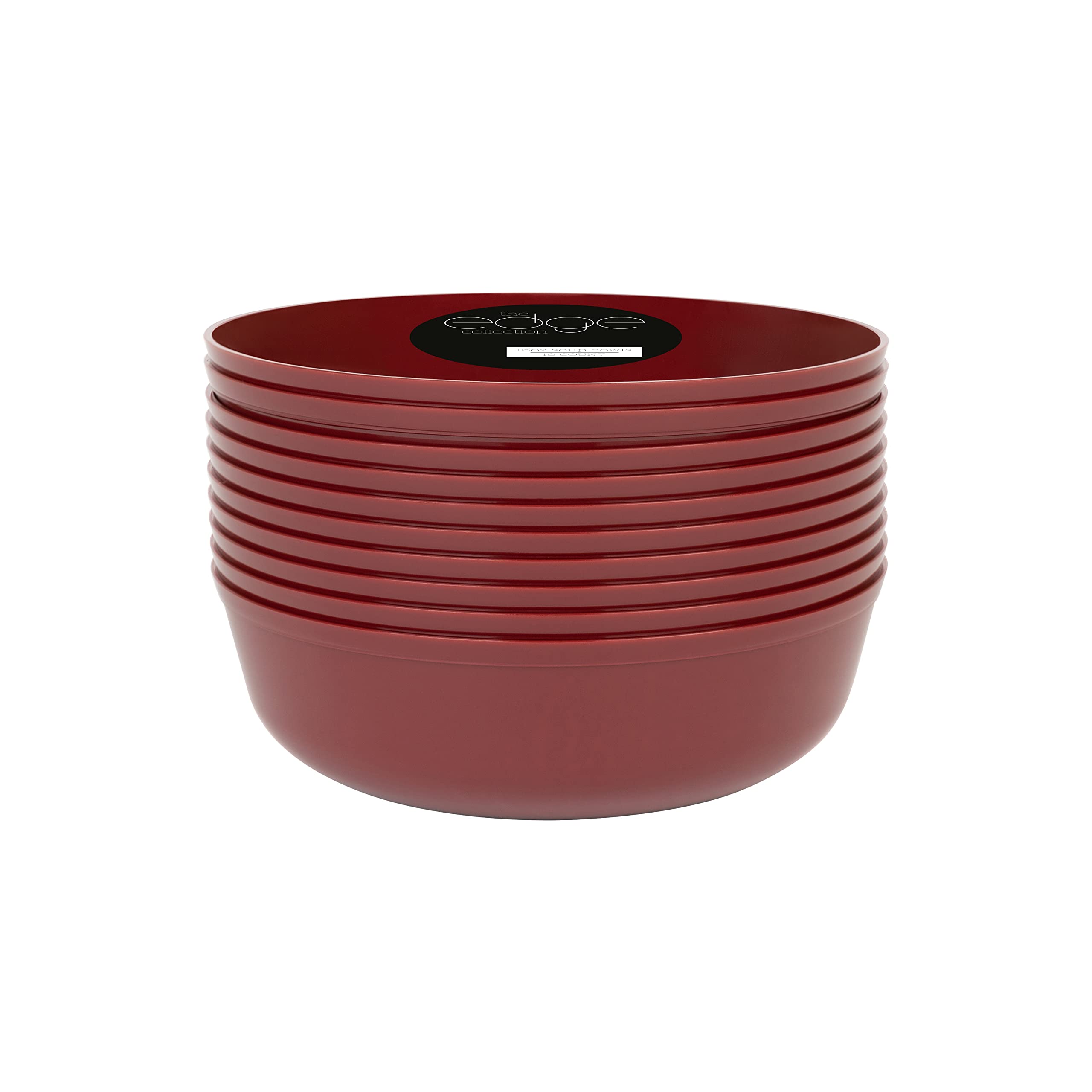 30 White Gold Rim Bowls - Party & Event Supplies -30