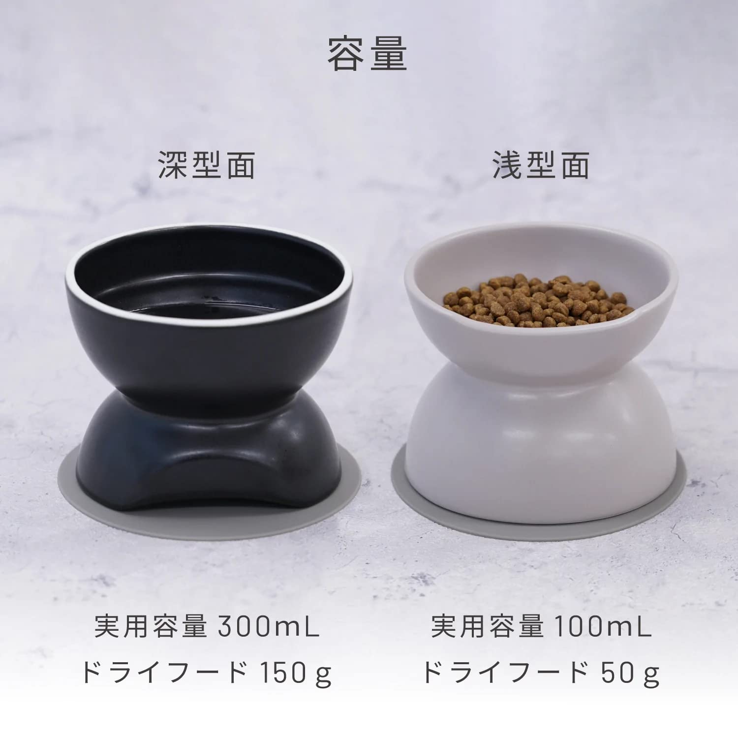 Amazon | INK by HARIO TRD. ペット用食器 陶器製 水飲み用 高さ
