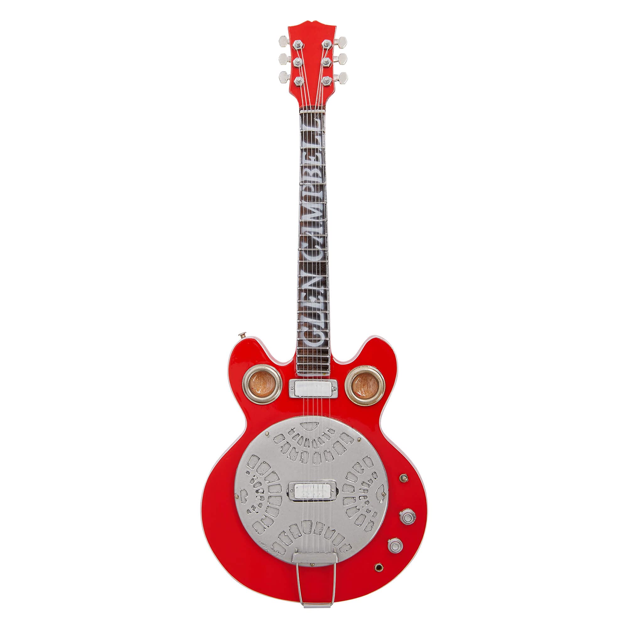 Glen Campbell Custom - Miniatur-Gitarren-Replik – Musikgeschenke – handgefertigte Verzierung