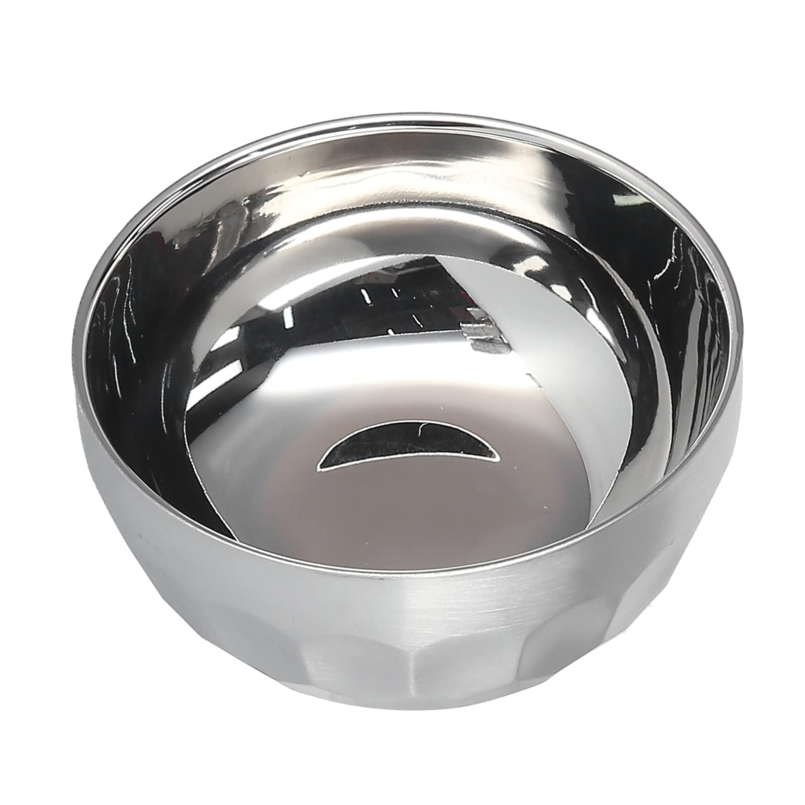 10 Ciotole In Acciaio Inox 18/8 Zentriqlla - Doppia Parete Infrangibile