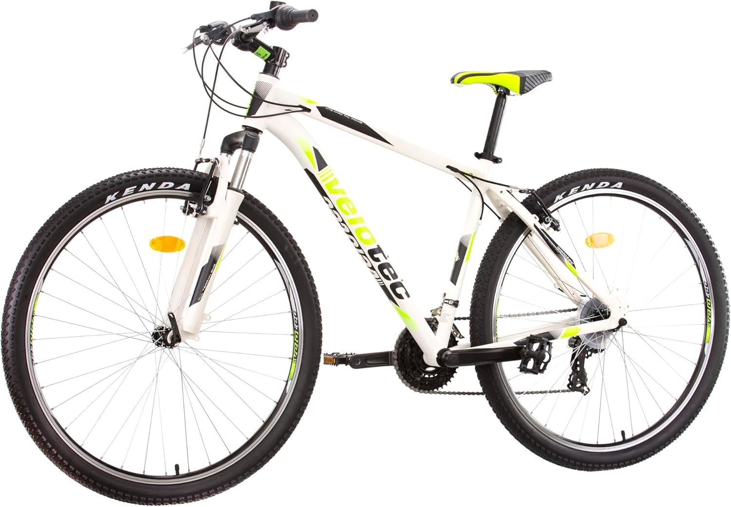 Multibrand Velotec PRO Mountain Bike in alluminio da 26/27.5/29 pollici, V-Brake, unisex, adatta per 155–190 cm